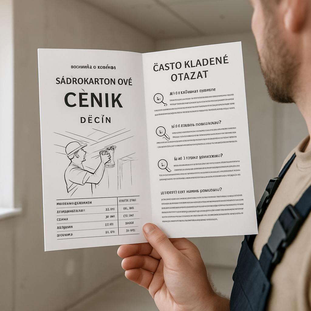Praktický průvodce k sádrokartonové práce ceník (Děčín). Často kladené otázky Praktický průvodce k sádrokartonové práce ceník (Děčín). Často kladené otázky