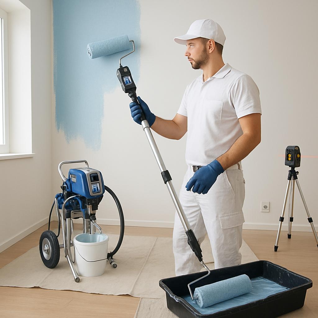 Aktuální novinky v oblasti malování interiéru (Olomouc). Technologie a nástroje, které usnadňují práci Aktuální novinky v oblasti malování interiéru (Olomouc). Technologie a nástroje, které usnadňují práci