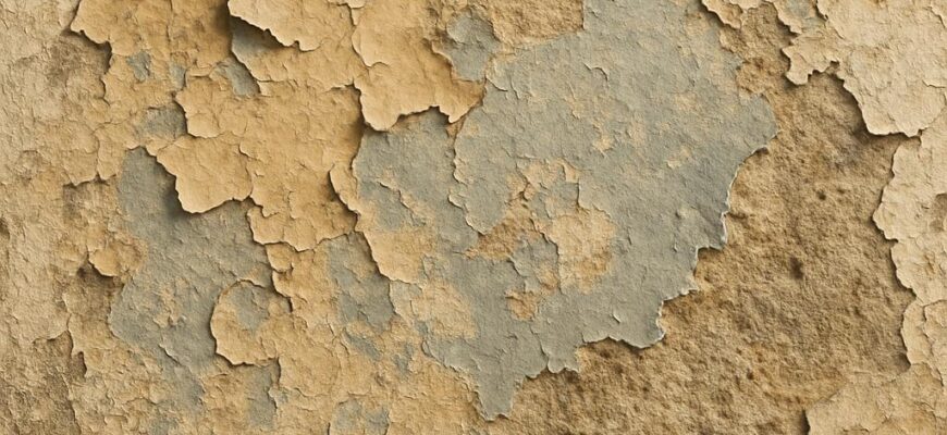 Detailní pohled na nátěr staré fasády (Kladno) Detailní pohled na nátěr staré fasády (Kladno)