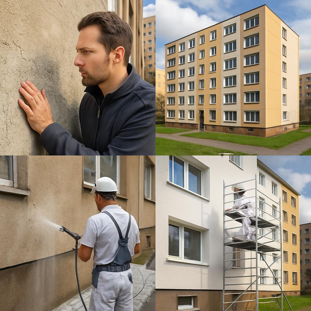 Nejčastější otázky kolem nátěry fasád panelových domů (Ústí nad Labem). Jak postupovat krok za krokem: od posouzení stavu až po výběr dodavatele Nejčastější otázky kolem nátěry fasád panelových domů (Ústí nad Labem). Jak postupovat krok za krokem: od posouzení stavu až po výběr dodavatele