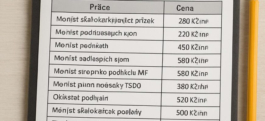 Kompletní přehled k sádrokartonové práce ceník (Havířov)