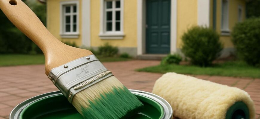 Detailní pohled na nátěry do exteriéru Teplice Detailní pohled na nátěry do exteriéru Teplice