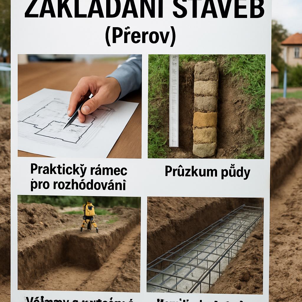 Efektivní tipy pro zakládání staveb (Přerov). Praktický rámec pro rozhodování Efektivní tipy pro zakládání staveb (Přerov). Praktický rámec pro rozhodování