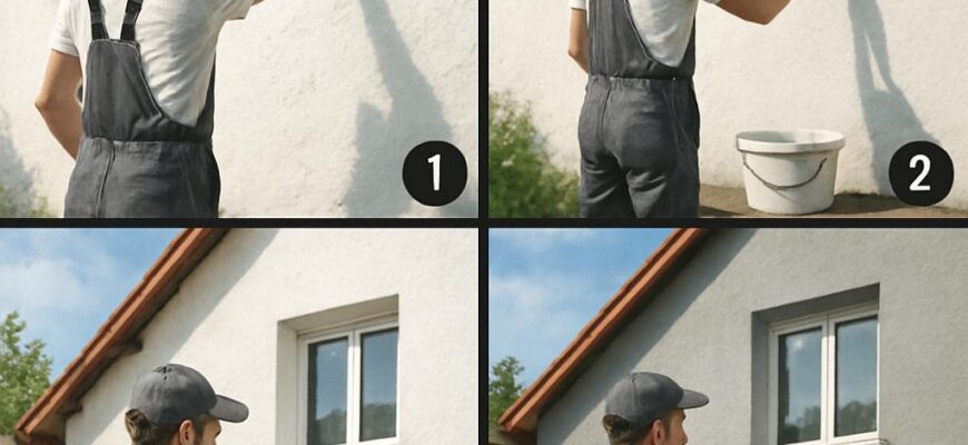 Rychlý návod k nátěru fasád: cena za m2 Liberec