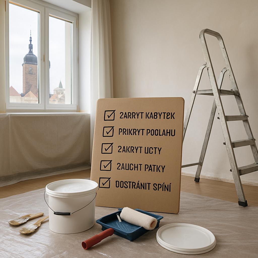 Rychlý návod k malování interiéru (České Budějovice). Co připravit a na co myslet před samotným malováním Rychlý návod k malování interiéru (České Budějovice). Co připravit a na co myslet před samotným malováním