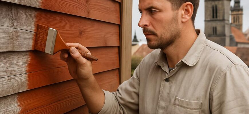 Zajímavé zkušenosti s nátěry na dřevěné fasády (Hradec Králové) Zajímavé zkušenosti s nátěry na dřevěné fasády (Hradec Králové)