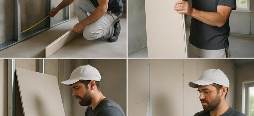 Postupy krok za krokem při sádrokartonové práci v Jablonci nad Nisou