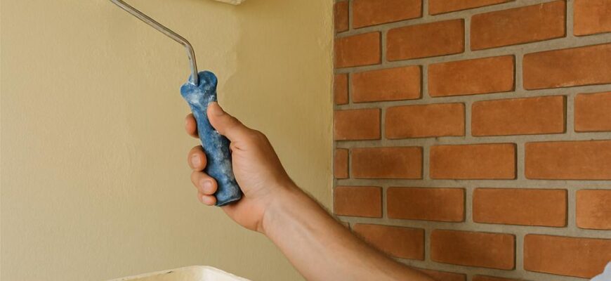 Detailní pohled na malování interiéru inspirace (Zlín) Detailní pohled na malování interiéru inspirace (Zlín)