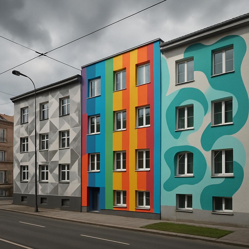 Moderní přístupy k nátěr fasády (Ostrava). Osobní zkušenost autora