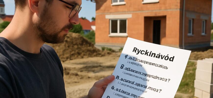 Rychlý návod k nejčastější dotazy při výstavbě rd (České Budějovice) Rychlý návod k nejčastější dotazy při výstavbě rd (České Budějovice)