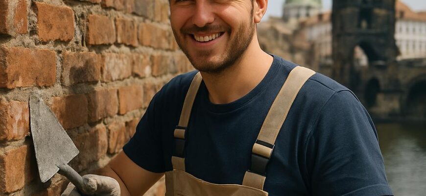 Zajímavé zkušenosti se zednickou prací v Praze Zajímavé zkušenosti se zednickou prací v Praze