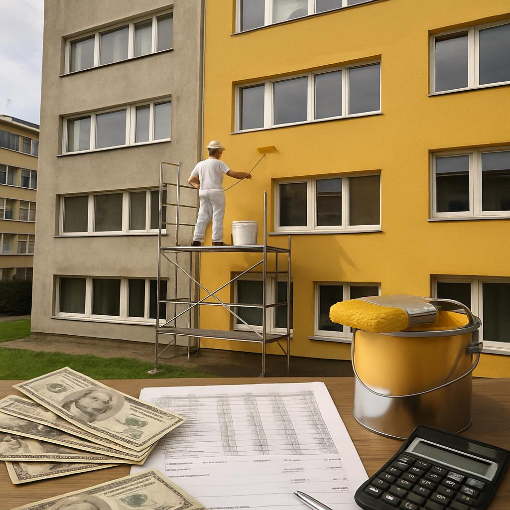 Jak zvládnout nátěr fasády (Zlín). Rozpočet a plánování nákladů