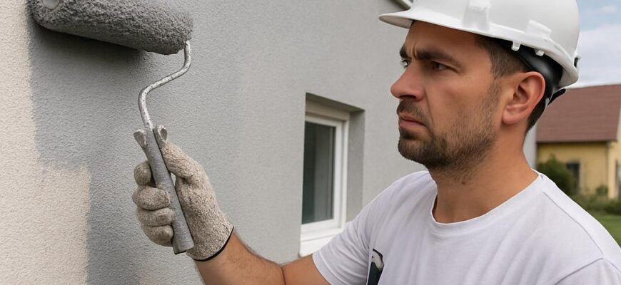 Jak zvládnout silikonový nátěr fasády: cena a postup v Kladně