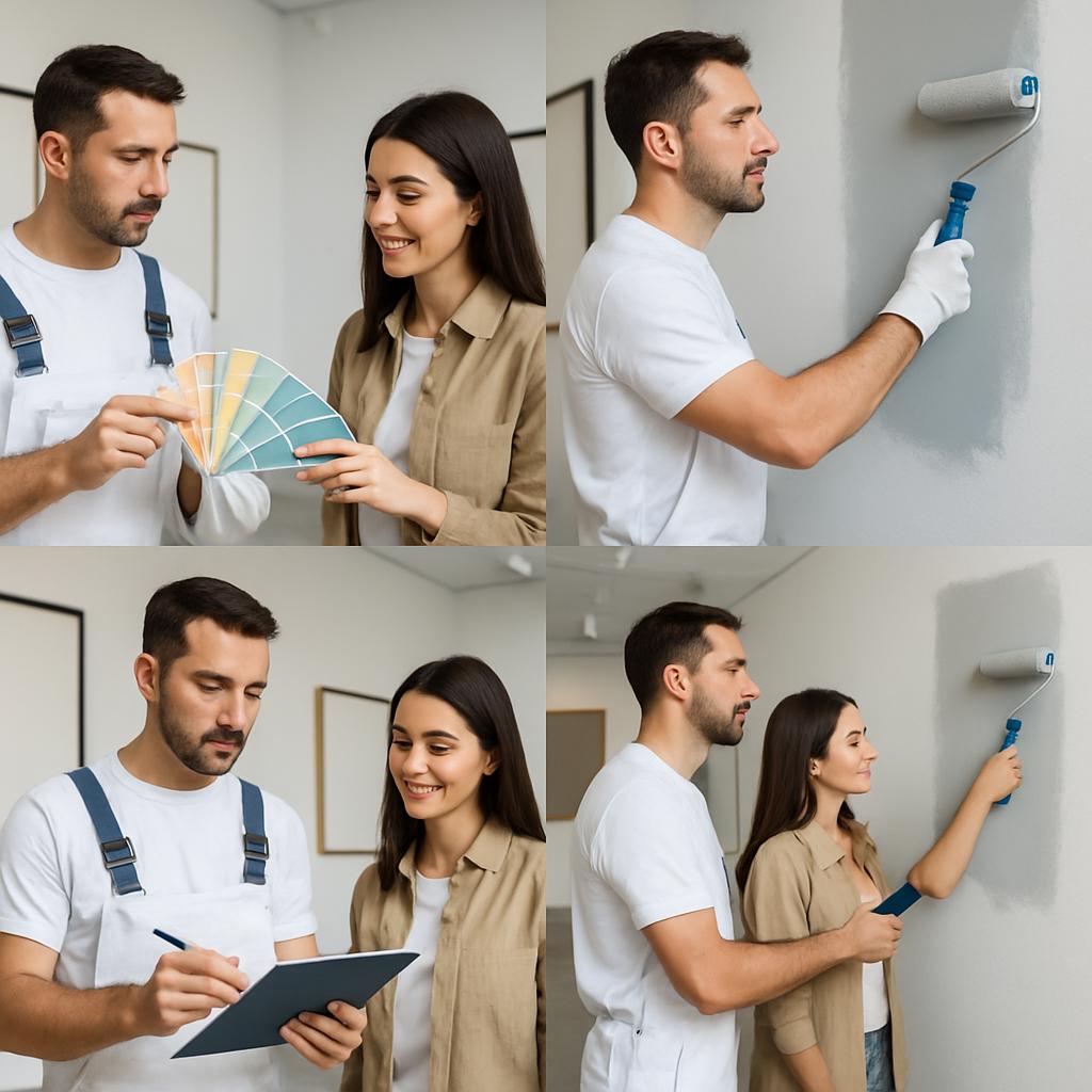 Moderní přístupy k malování interiérů fotogalerie (Jihlava). Komunikace a spolupráce s klientem: co si všímat už na začátku Moderní přístupy k malování interiérů fotogalerie (Jihlava). Komunikace a spolupráce s klientem: co si všímat už na začátku