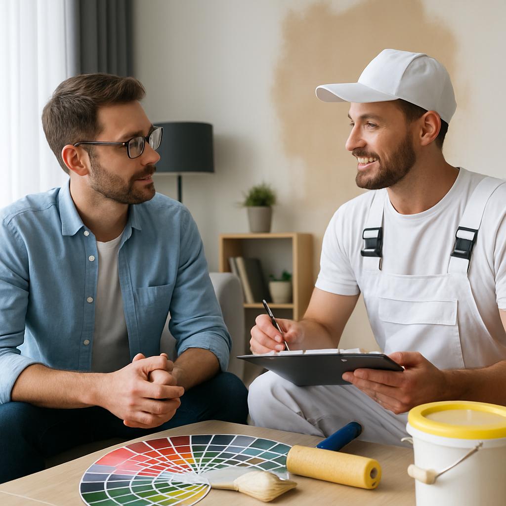 Moderní přístupy k malování interiéru (Opava). 14. Jak vybrat řemeslníka a co očekávat od procesu