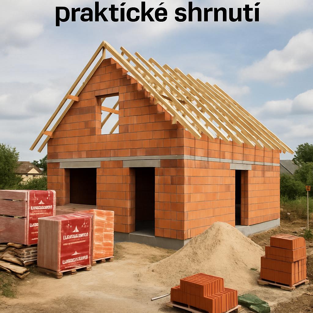 Užitečné poznatky o stavba zděných rd (Plzeň). Závěrečné myšlenky a praktické shrnutí