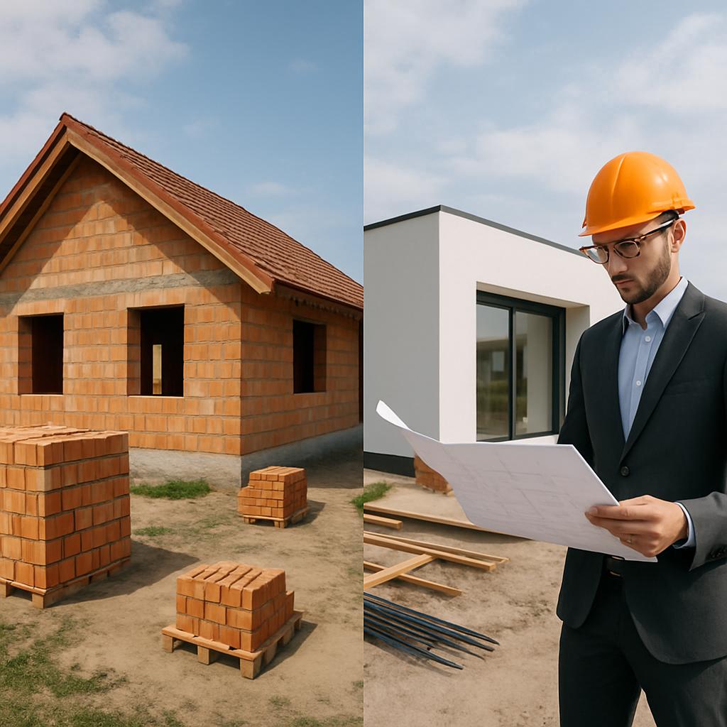 Moderní přístupy k stavba domu firma (Hradec Králové). Srovnání tradičních a moderních přístupů