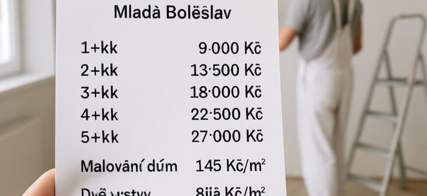Aktuální novinky v oblasti ceník malování bytu (Mladá Boleslav) a co z nich vyplývá pro váš byt