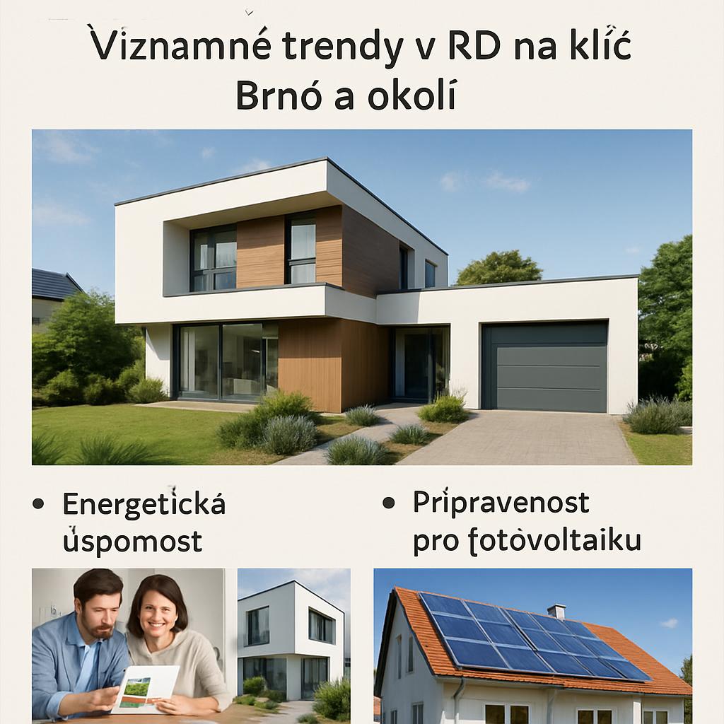 Důležité informace o rd na klíč (Brno). Významné trendy v RD na klíč v Brně a okolí