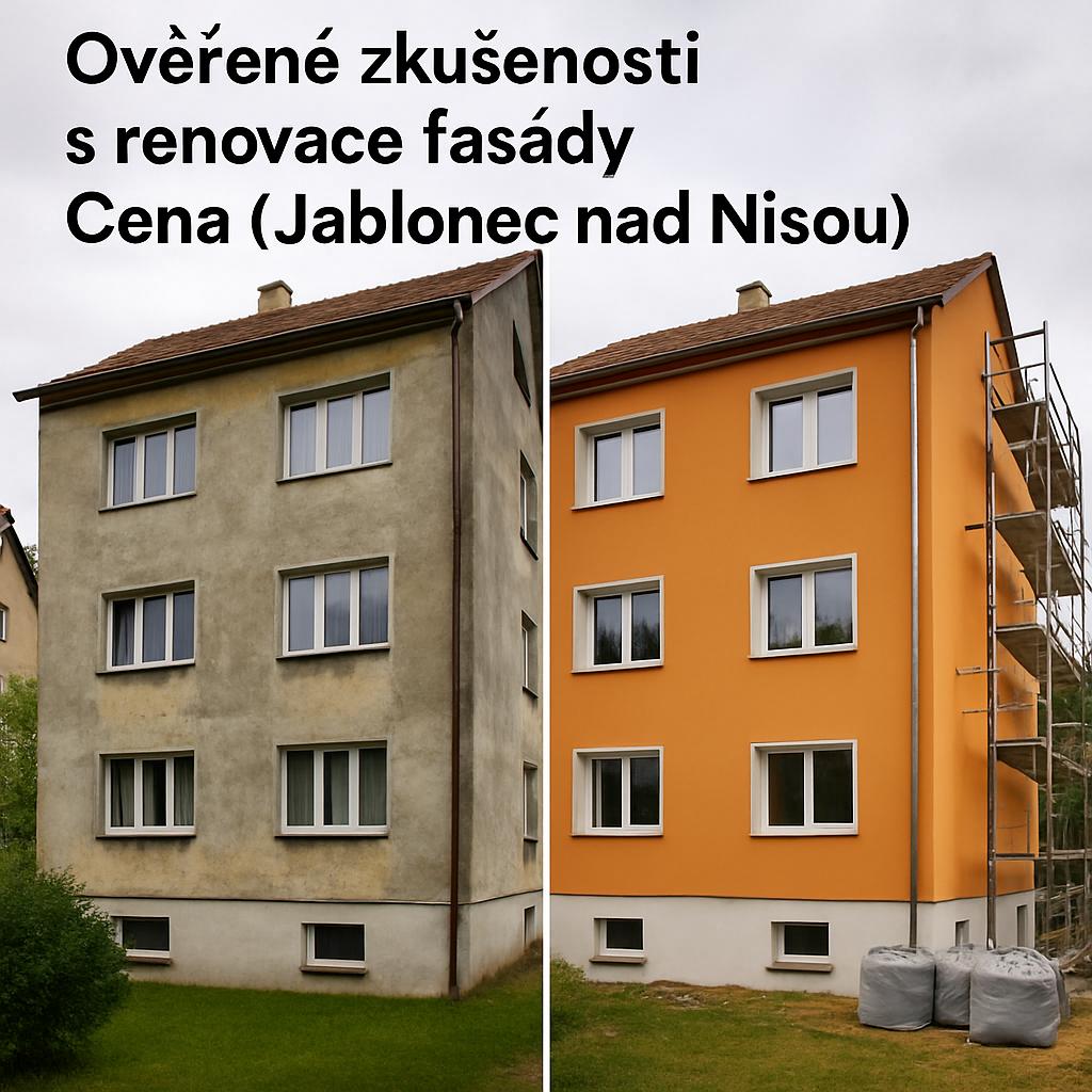 Ověřené zkušenosti s renovace fasády cena (Jablonec nad Nisou). Pozor na detaily: co ovlivňuje výslednou cenu renovace fasády Ověřené zkušenosti s renovace fasády cena (Jablonec nad Nisou). Pozor na detaily: co ovlivňuje výslednou cenu renovace fasády