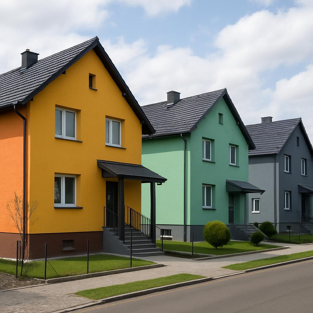 Inspirace pro nátěry do exteriéru (Třinec). Praktické příklady pro inspiraci