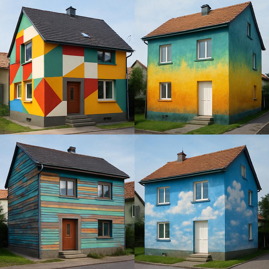 Kreativní nápady pro malování domu (Kladno). Základní pilíře výběru barev a technik pro exteriér Kreativní nápady pro malování domu (Kladno). Základní pilíře výběru barev a technik pro exteriér