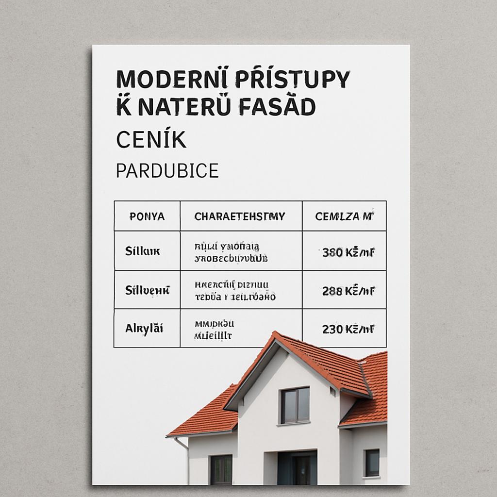 Moderní přístupy k nátěr fasády ceník (Pardubice). Pojiva a jejich charakteristiky: silikon, silikonát, akrylát