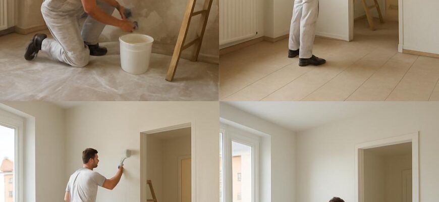 Postupy krok za krokem při malování bytů (Plzeň) Postupy krok za krokem při malování bytů (Plzeň)