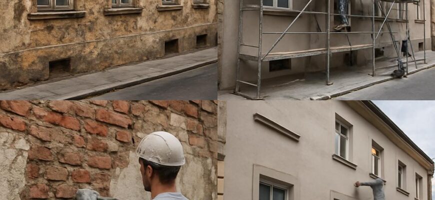 Renovace staré fasády v Brně: Kompletní přehled, jak na to Renovace staré fasády v Brně: Kompletní přehled, jak na to