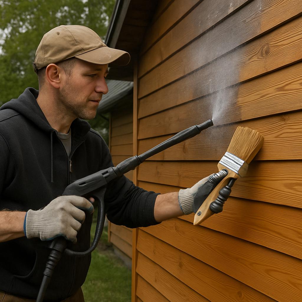 Aktuální novinky v oblasti nátěry na dřevěné fasády (Liberec). Příprava povrchu a samotná aplikace