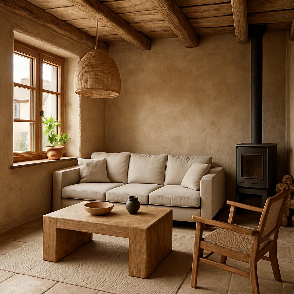 Inspirace pro malování interiéru (Jihlava). Přirozené materiály a jejich barva Inspirace pro malování interiéru (Jihlava). Přirozené materiály a jejich barva