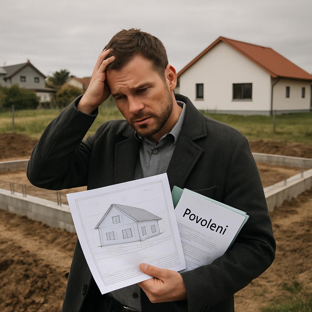 Jak zvládnout stavba rodinného domu (Přerov). Povolení, pozemek a projekt v Přerově