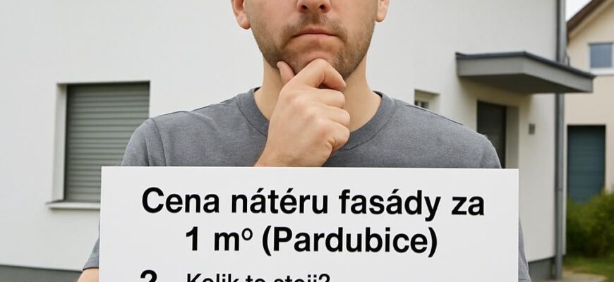 Nátěr fasády v Pardubicích: Nejčastější otázky kolem ceny za 1 m² Nátěr fasády v Pardubicích: Nejčastější otázky kolem ceny za 1 m²