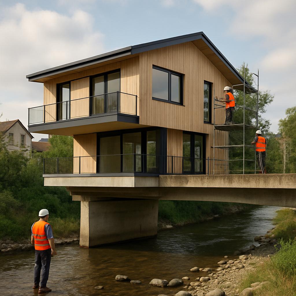 Moderní přístupy k stavba domu (Most). Příběhy z reálné praxe