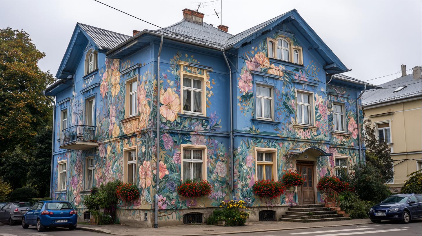 Kreativní nápady pro malování domů (Ostrava). Venkovní malování: nápady a techniky pro fasády