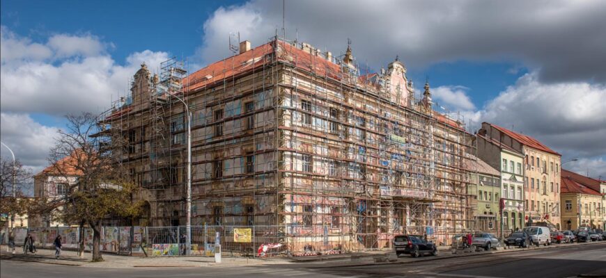 Kompletní přehled k renovaci fasády (Jihlava)