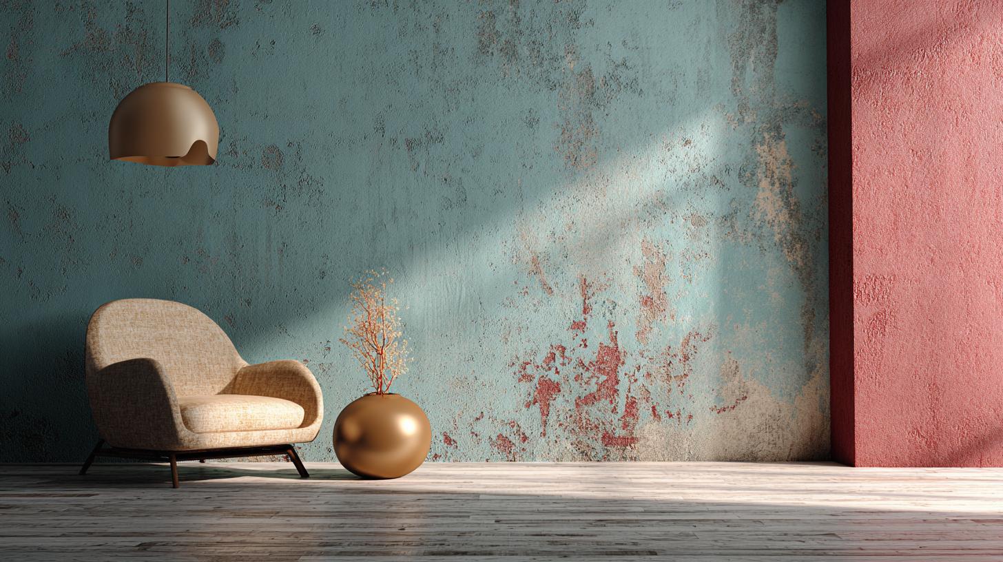 Nejnovější trendy v malování interiérů inspirace (Ostrava). Materiály, povrchy a povaha povrchů