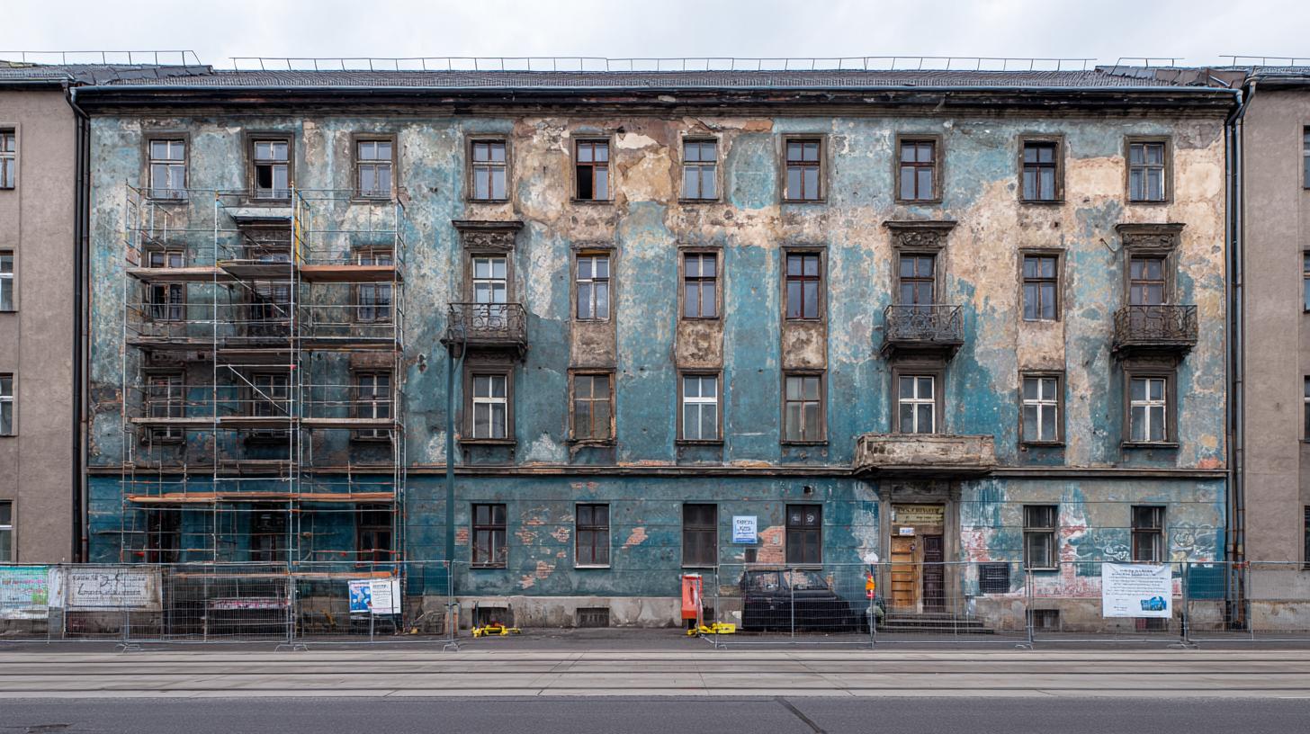 Rychlý návod k renovaci staré fasády (Ostrava). Hydroizolace a ochranné vrstvy