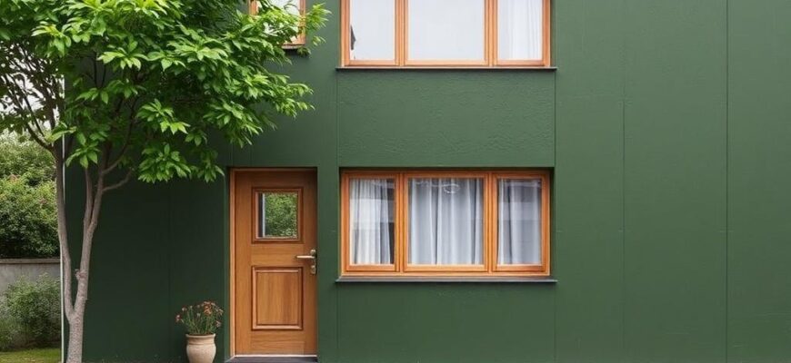 Inspirace pro nátěr fasády nepropustí vodu (Prostějov)