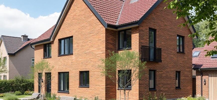 Inovativní řešení v rámci stavba zděných RD (Ústí nad Labem)