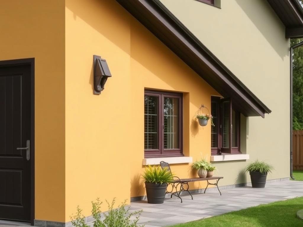 Nejnovější trendy v malování domu (Třinec). Vnější fasády: odolnost proti počasí a promyšlené volby barev