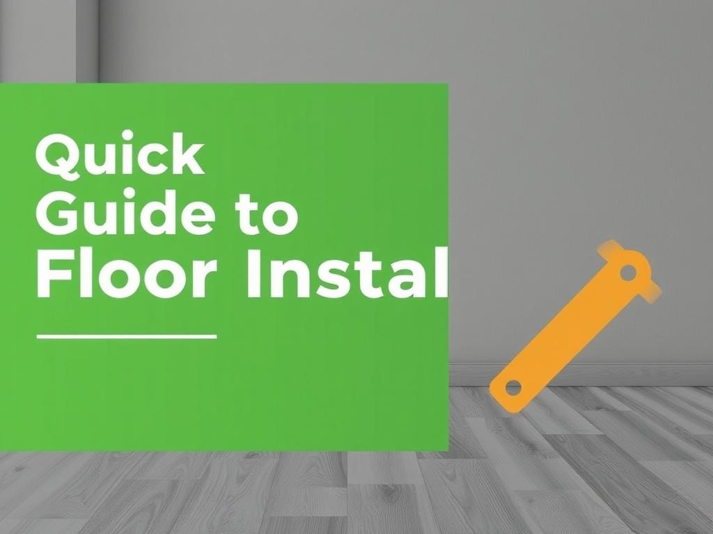 Rychlý návod k montáž podlahy (Most). Rychlé shrnutí a praktické doporučení pro montáž podlahy Most