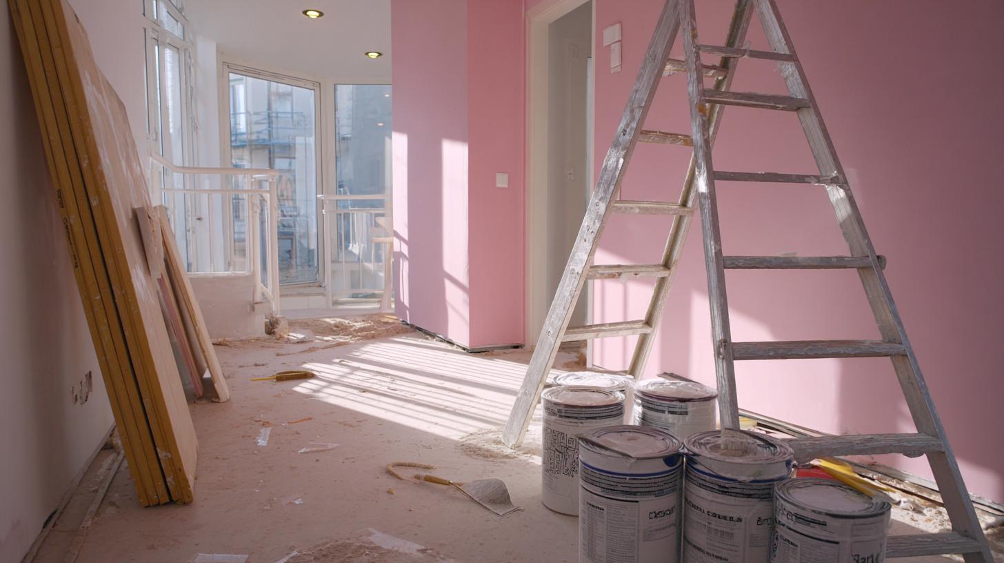 Co očekávat od malování interiérů (Jihlava). Průběh malování: od návrhu po hotovou vrstvu