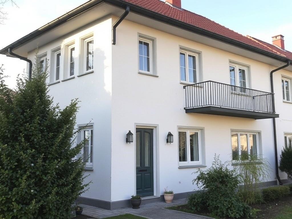 Zajímavé zkušenosti s nátěry do exteriéru (Přerov). Fasáda rodinného domu v klidné čtvrti Přerova