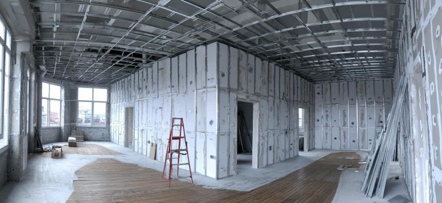 Inovativní řešení v rámci sádrokartonové práce (Ostrava): cesta k lehčímu, rychlejšímu a chytřejšímu interiéru