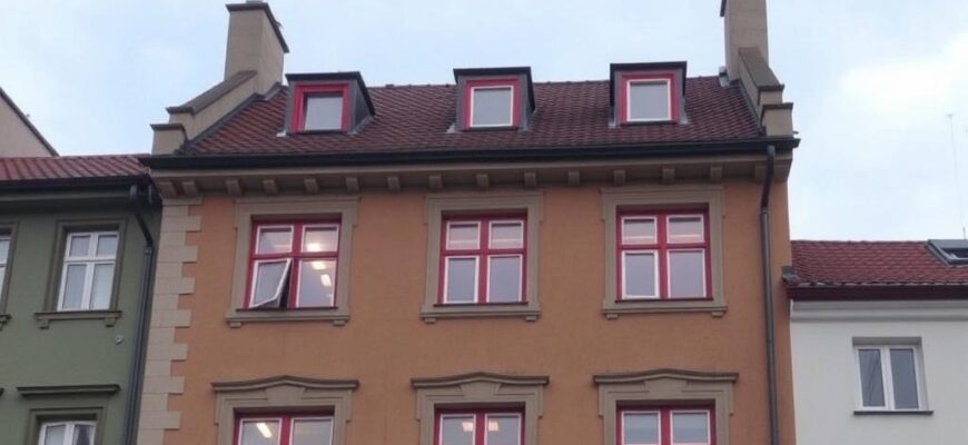 Postupy krok za krokem při renovaci fasády v Zlíně