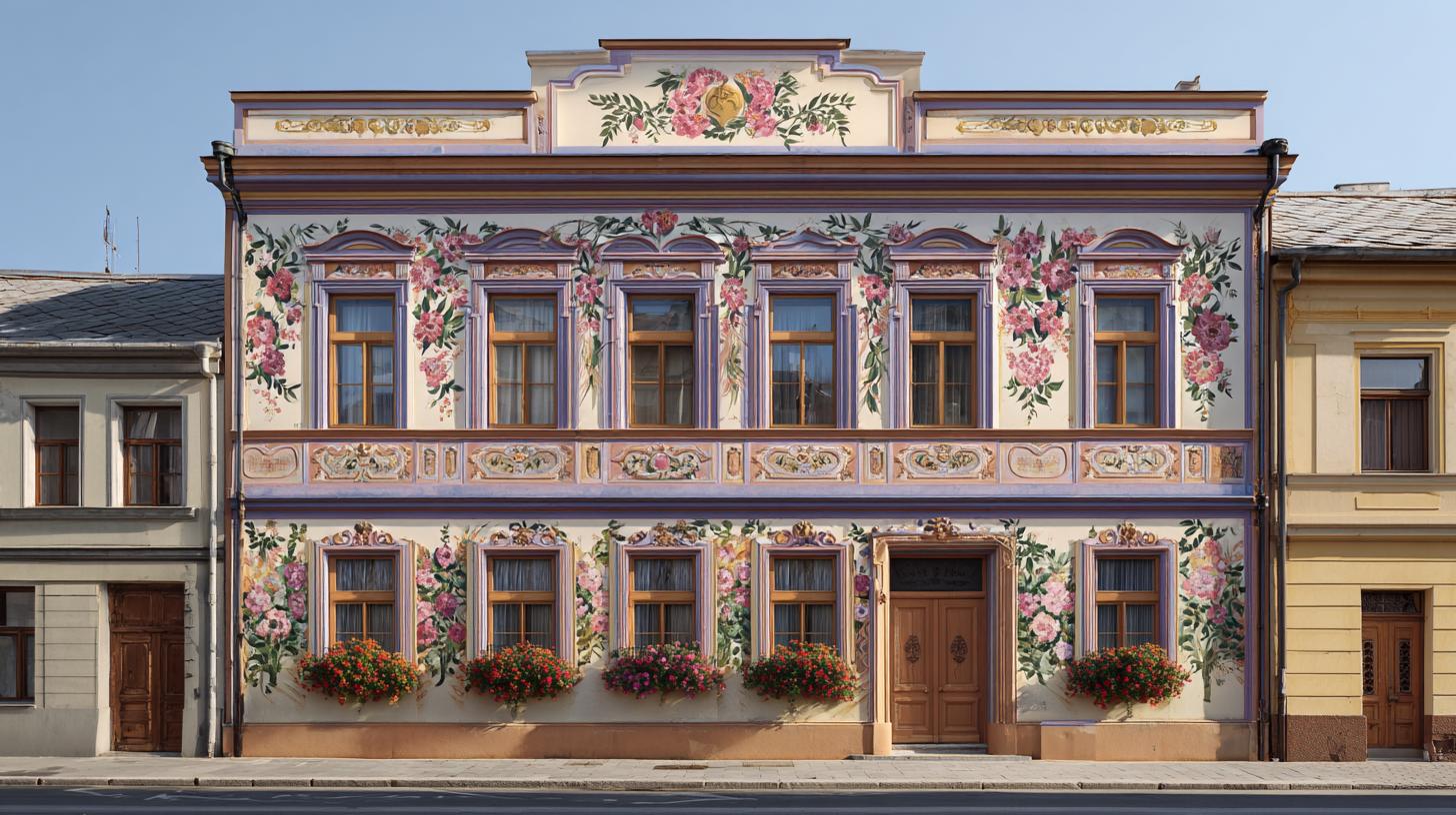 Inspirace pro renovace fasády (Prostějov). Krok 2. Návrh a rozpočet