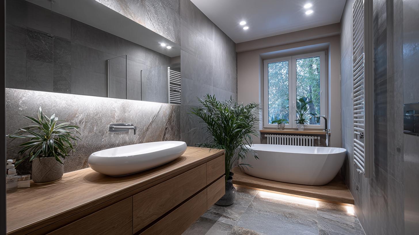 Inovativní řešení v rámci koupelny komplet (Liberec). Renovace vs. novostavba v Libereci