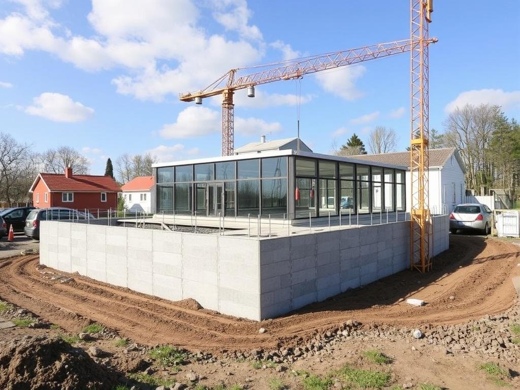 Inovativní řešení v rámci zakládání staveb (Kladno). Průmyslová inovace a lokální ekonomika: Kladno jako pilotní zóna