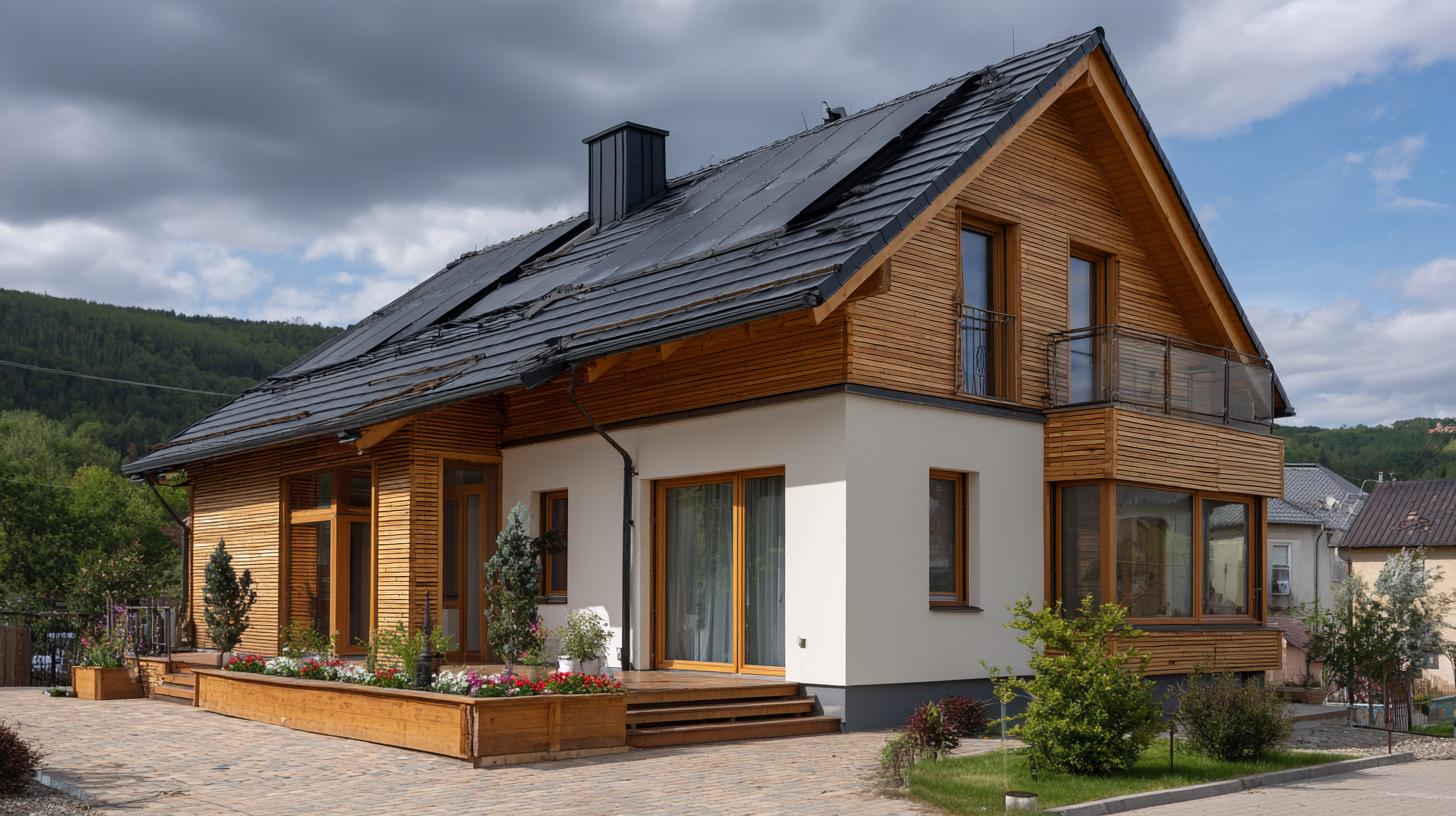 Inovativní řešení v rámci domek na klíč (Děčín). Energetická účinnost a udržitelnost